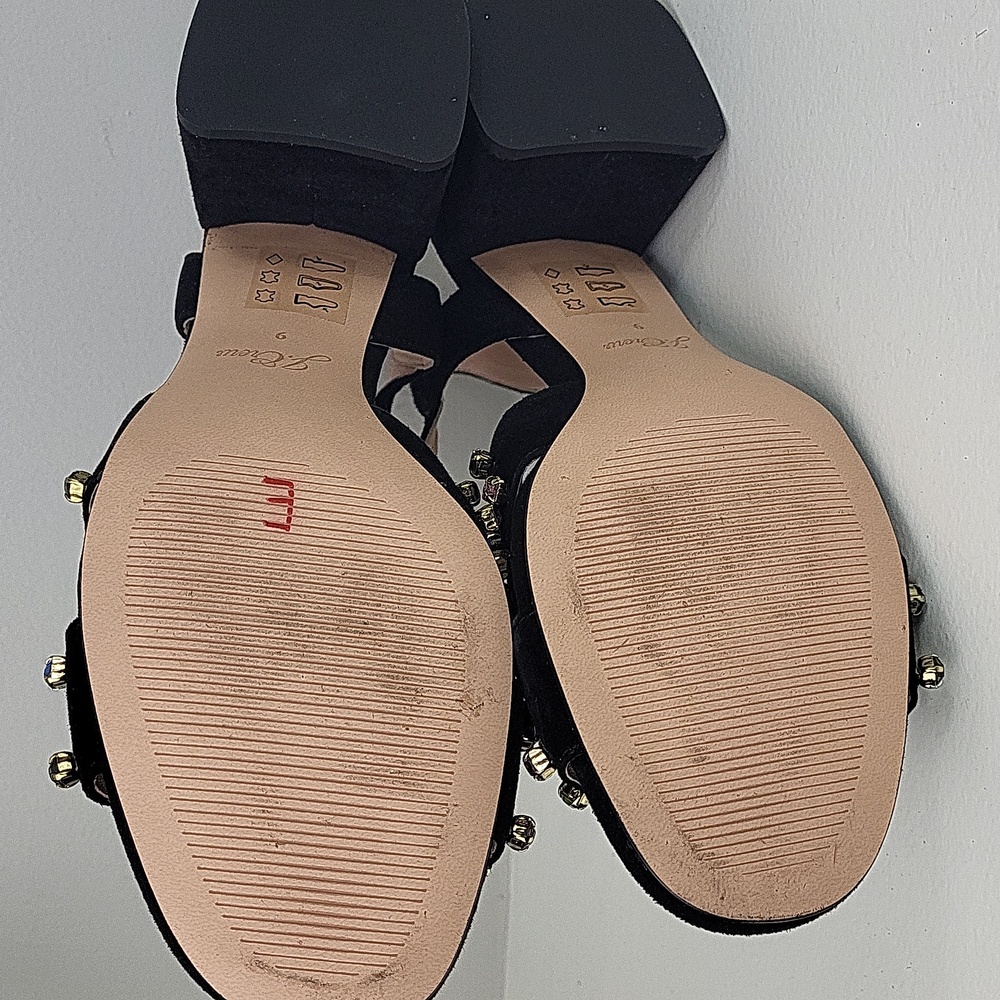 J.Crew Penny Jewel Leather super comfortable Sandals. Size 9 - Picture 10 of 12